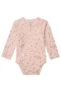Wehkamp Noppies baby newborn romper Norsik van katoen aanbieding