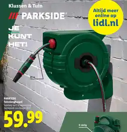Lidl Parkside tuinslanghaspel aanbieding