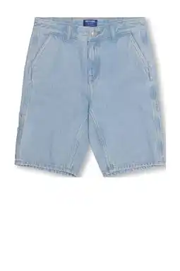 Wehkamp ONLY & SONS JUNIOR denim straight short light blue denim aanbieding