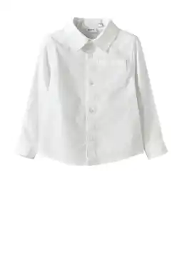 Wehkamp NAME IT MINI overhemd wit aanbieding