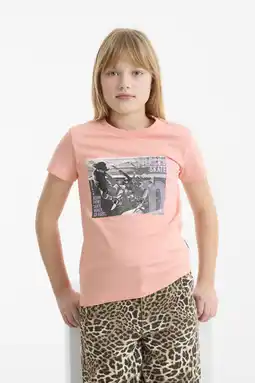Wehkamp Me & My Monkey T-shirt met printopdruk aanbieding