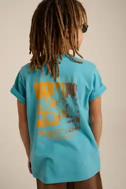Wehkamp Tumble 'n Dry T-shirt blauw aanbieding