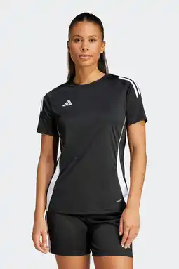 Wehkamp adidas Performance senior voetbalshirt Tiro 24 zwart/wit aanbieding