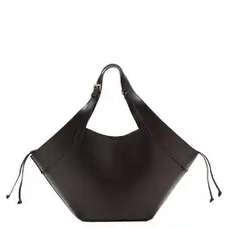 Wehkamp Mango handtas donkerbruin aanbieding
