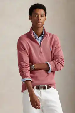 Wehkamp Polo Ralph Lauren gebreide trui roze aanbieding