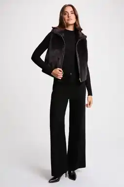 Wehkamp Morgan gilet zwart aanbieding