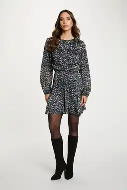 Wehkamp Morgan mini jurk zwart aanbieding
