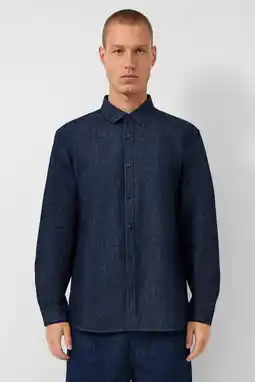 Wehkamp QS regular overhemd donkerblauw aanbieding