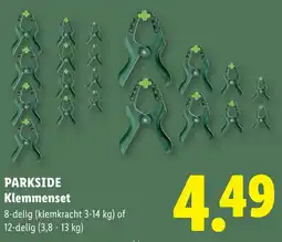 Lidl Parkside klemmenset aanbieding