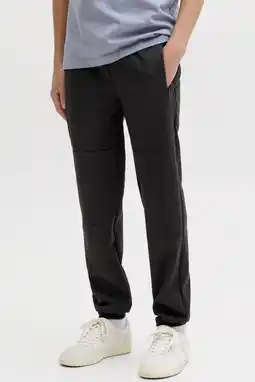 Wehkamp JACK & JONES JUNIOR regular casual broek zwart aanbieding