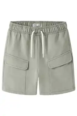 Wehkamp NAME IT MINI regular sweatshort grijs aanbieding