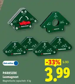 Lidl Parkside Lasmagneet aanbieding