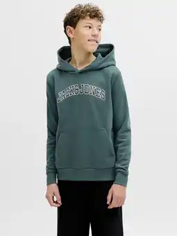 Wehkamp JACK & JONES JUNIOR hoodie donkerblauw aanbieding