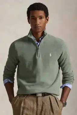 Wehkamp Polo Ralph Lauren trui fijn gebreid groen aanbieding