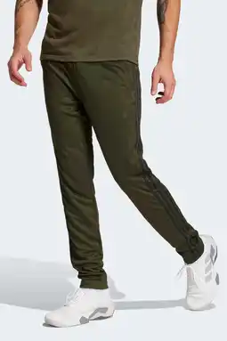 Wehkamp adidas Performance sportbroek TR-ES donkergroen aanbieding