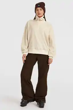 Wehkamp O'Neill fleece sweater ecru aanbieding