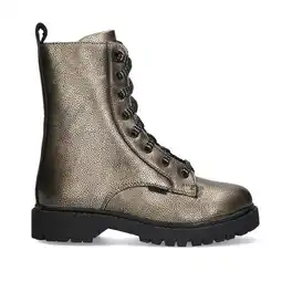 Wehkamp Mexx William Wendy leren veterboots goud aanbieding