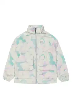 Wehkamp Picture jas wit/blauw/roze aanbieding