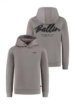 Wehkamp Ballin hoodie grijs aanbieding