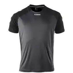 Wehkamp hummel sportshirt grijs/zwart aanbieding