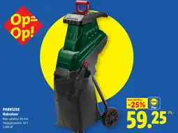 Lidl Parkside hakselaar aanbieding