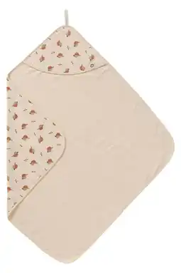 Wehkamp Noppies baby Printed duck terry badcape aanbieding