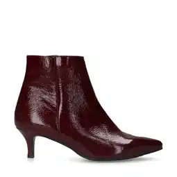 Wehkamp Manfield lakleren enkellaarzen bordeaux aanbieding