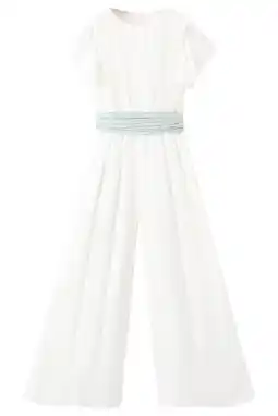 Wehkamp Mango Kids jumpsuit wit aanbieding
