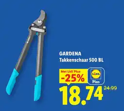 Lidl Gardena Takkenschaar 500 BL aanbieding