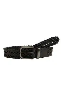Wehkamp WE Fashion leren riem zwart aanbieding