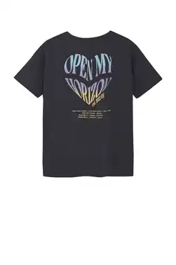 Wehkamp Indian Blue Jeans T-shirt grijs aanbieding
