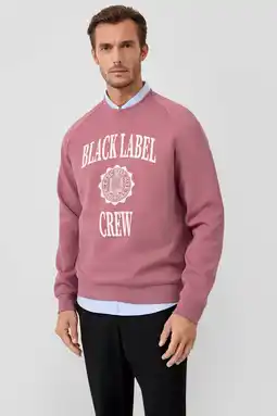 Wehkamp s.Oliver BLACK LABEL sweater roze aanbieding