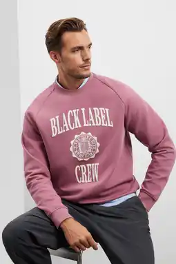 Wehkamp s.Oliver BLACK LABEL sweater roze aanbieding