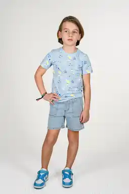 Wehkamp B.Nosy denim short light blue denim aanbieding