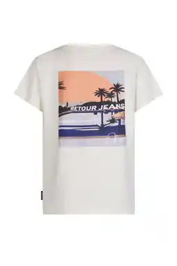 Wehkamp Retour Jeans T-shirt wit aanbieding