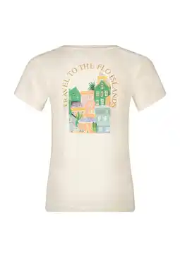 Wehkamp Like Flo T-shirt wit aanbieding