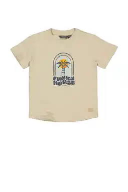 Wehkamp Quapi Mini T-shirt beige aanbieding