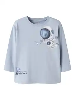 Wehkamp NAME IT MINI longsleeve lichtblauw aanbieding
