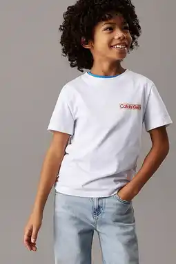 Wehkamp Calvin Klein T-shirt wit aanbieding