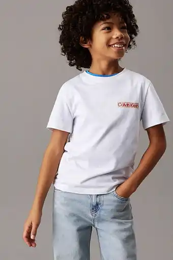 Wehkamp Calvin Klein T-shirt wit aanbieding
