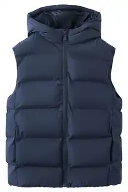 Wehkamp Mango Kids bodywarmer marineblauw aanbieding
