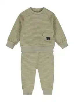 Wehkamp Dirkje sweater + broek groen aanbieding