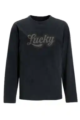 Wehkamp Coolcat oversized longsleeve Jesse met printopdruk acid grijs aanbieding