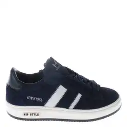 Wehkamp Hip suède sneakers donkerblauw aanbieding