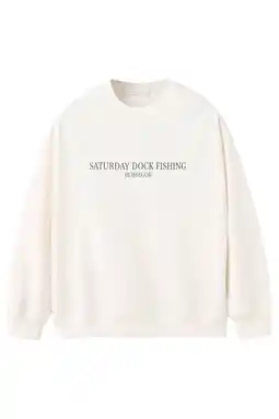 Wehkamp Mango Kids sweater met backprint ecru aanbieding