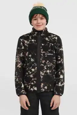 Wehkamp O'Neill fleece vest High-Pile zwart aanbieding