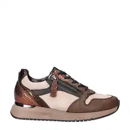 Wehkamp Gabor Comfort Optifit comfort suède sneakers beige/bruin aanbieding