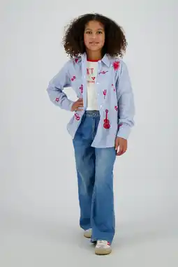 Wehkamp Vingino blouse blauw aanbieding