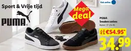 Lidl Puma sneakers unisex aanbieding