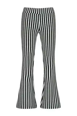 Wehkamp Vingino flared casual broek zwart aanbieding